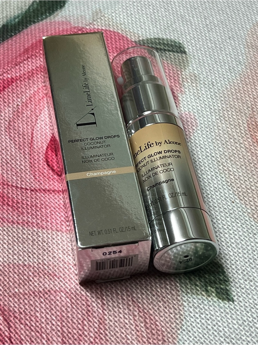 New LimeLife Perfect Glow Drops Illuminator - Champagne
